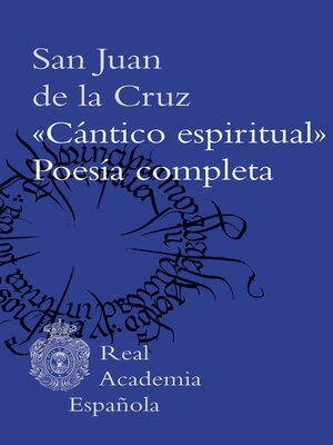 cover image of "Cántico espiritual". Poesía completa
